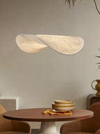 Tense Silk Pendant Light
