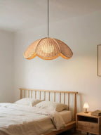 Lotus Woven Rattan Pendant Lamp