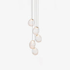 Liquid Glass Stone Pendant Light