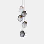 Liquid Glass Stone Pendant Light