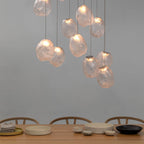 Liquid Glass Stone Pendant Light