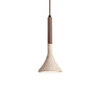 Verano Travertine Cone Pendant Light