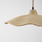 Concrete Petal Pendant Light