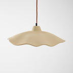 Concrete Petal Pendant Light