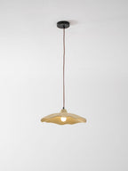 Concrete Petal Pendant Light