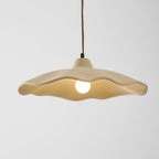 Concrete Petal Pendant Light