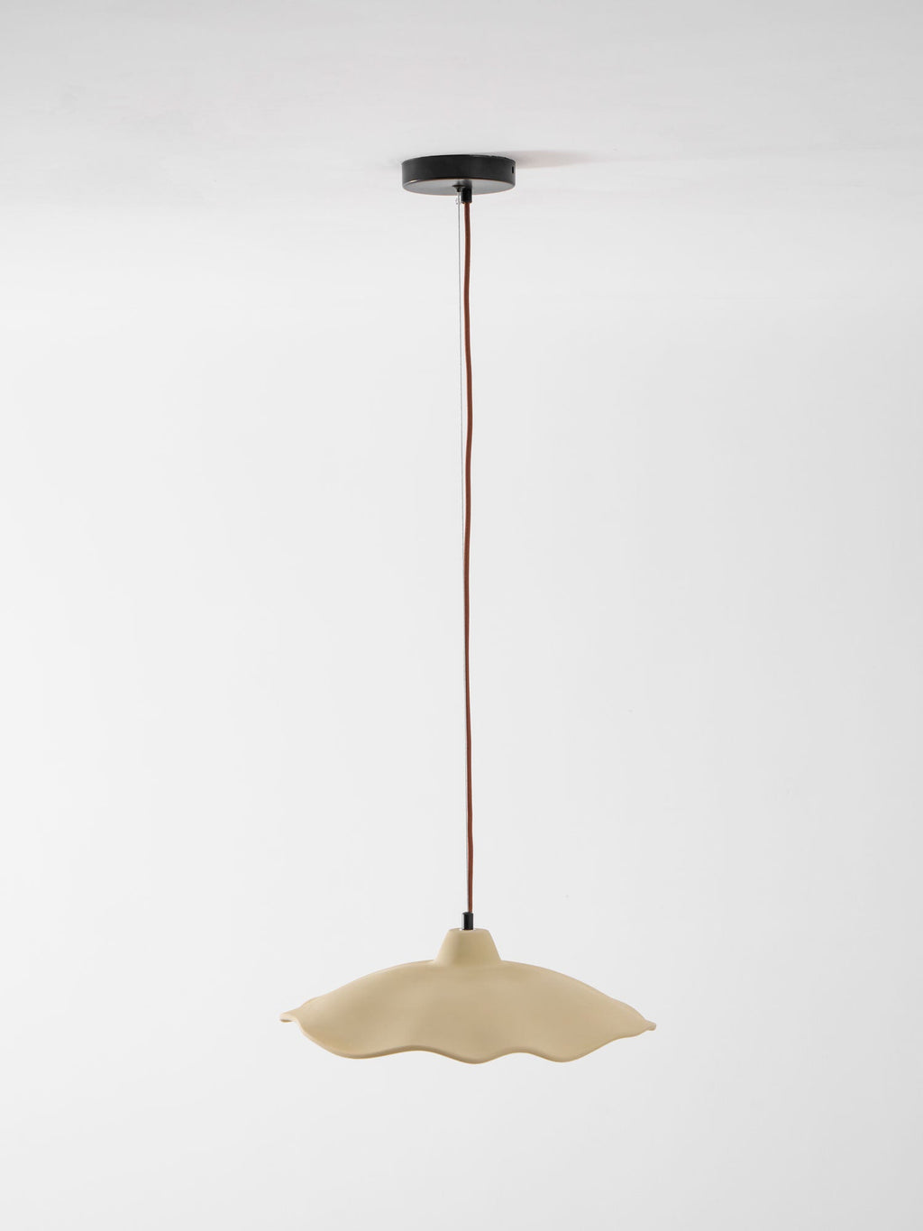 Concrete Petal Pendant Light
