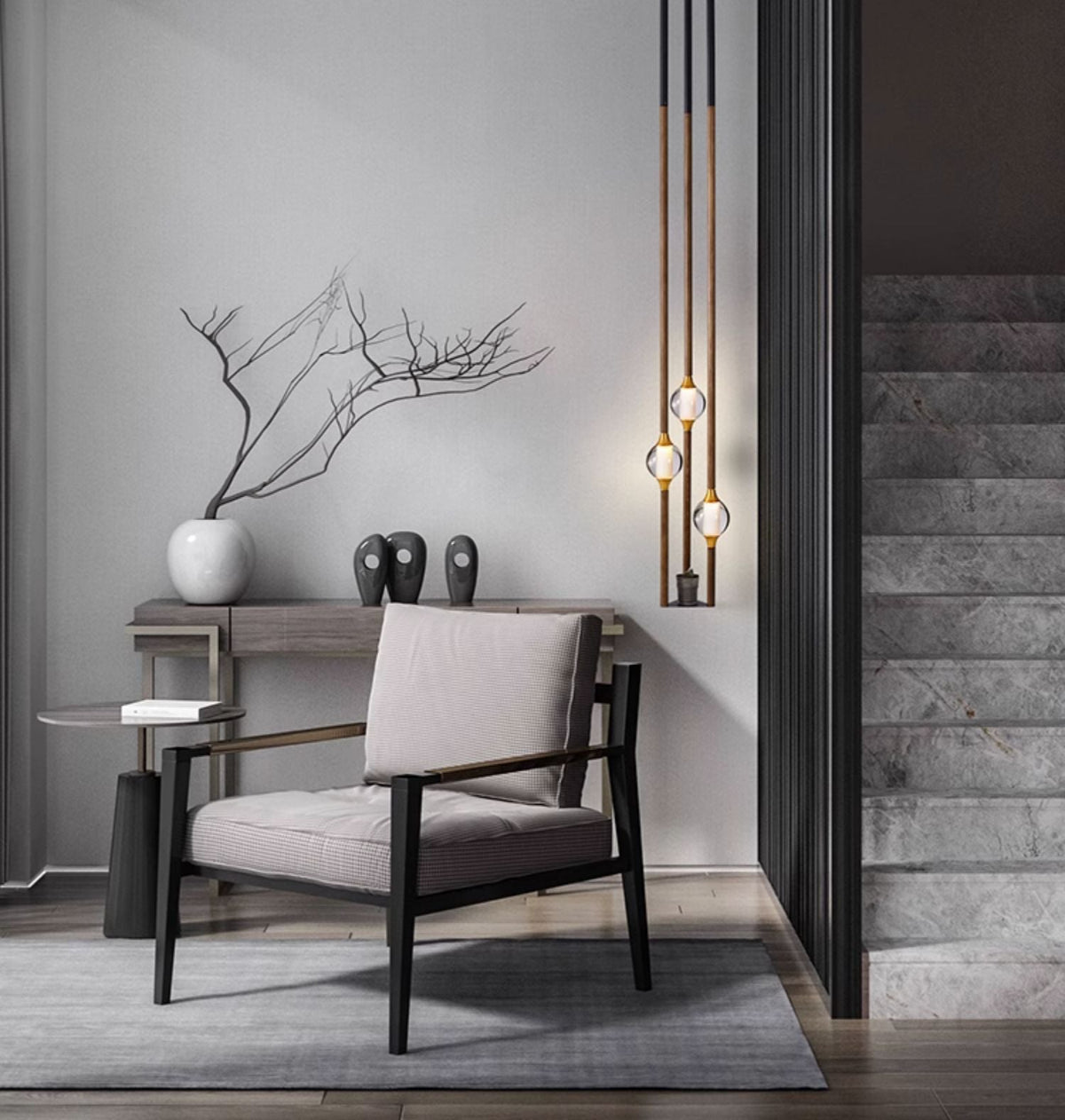 Linear Lumina Droplet Pendant Lamp