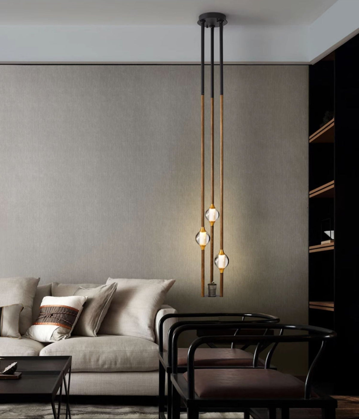 Linear Lumina Droplet Pendant Lamp
