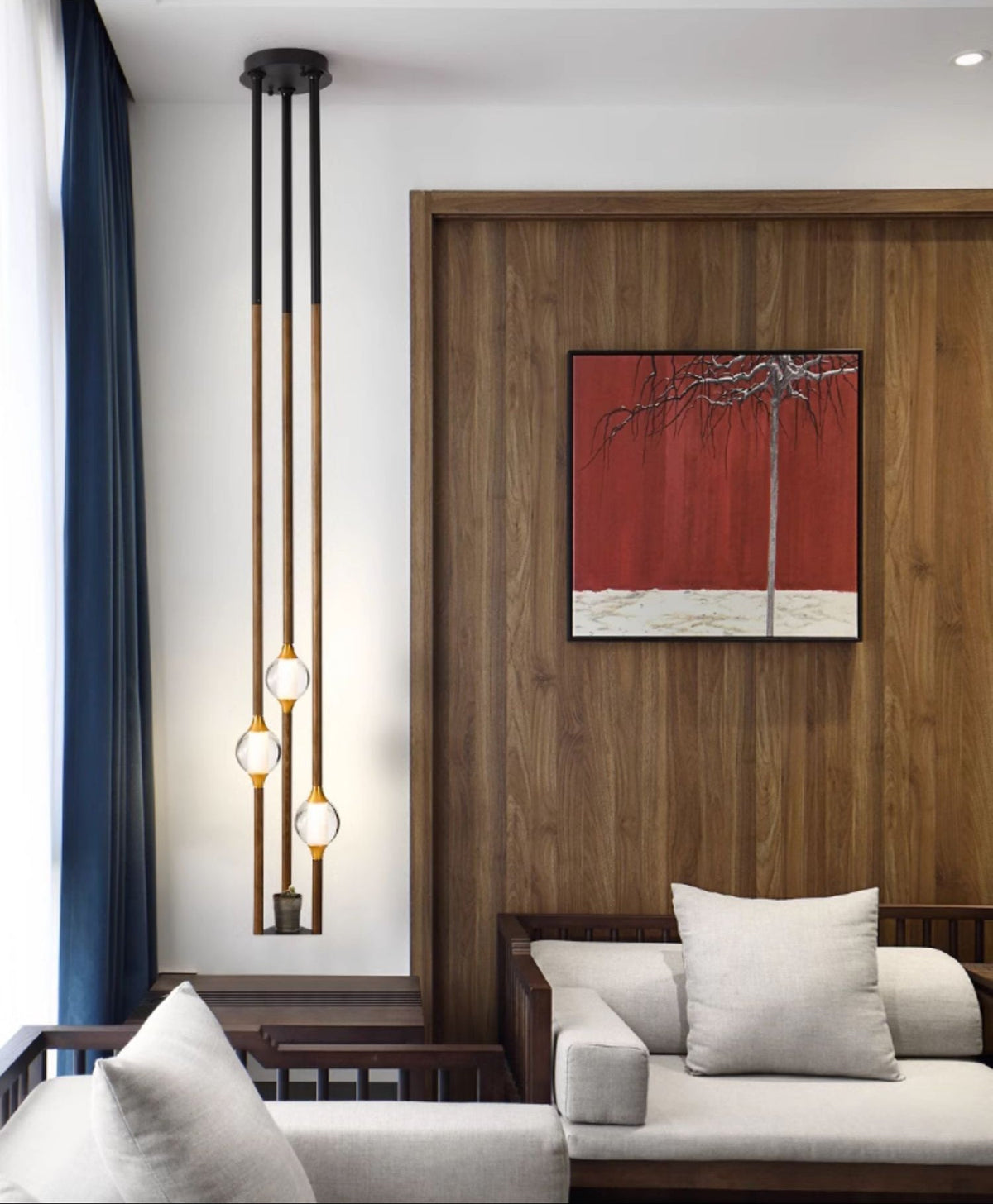 Linear Lumina Droplet Pendant Lamp