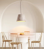 Travertine Cone Pendant Lamp