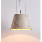 Travertine Cone Pendant Lamp