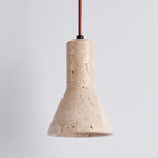 Funnel Travertine Pendant Lamp