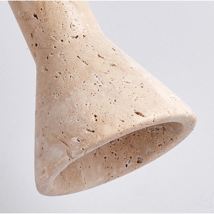 Funnel Travertine Pendant Lamp