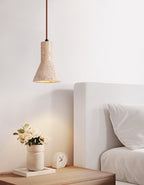 Funnel Travertine Pendant Lamp