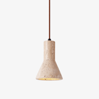 Funnel Travertine Pendant Lamp
