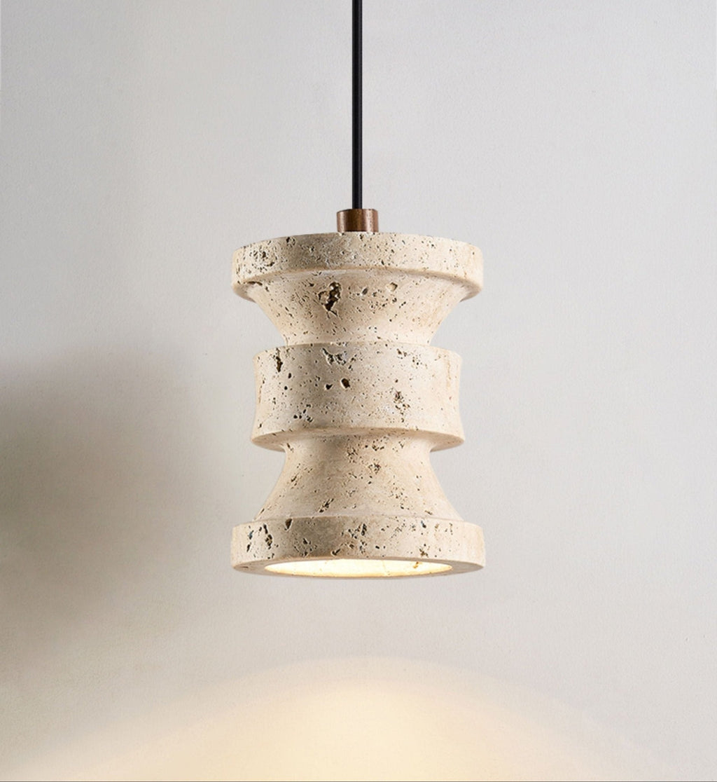 Ardelle Travertine Pendant Lamp