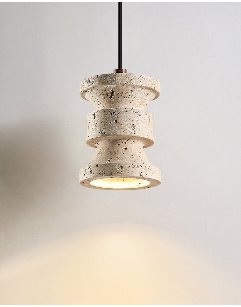 Ardelle Travertine Pendant Lamp