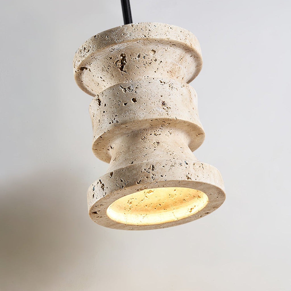 Ardelle Travertine Pendant Lamp