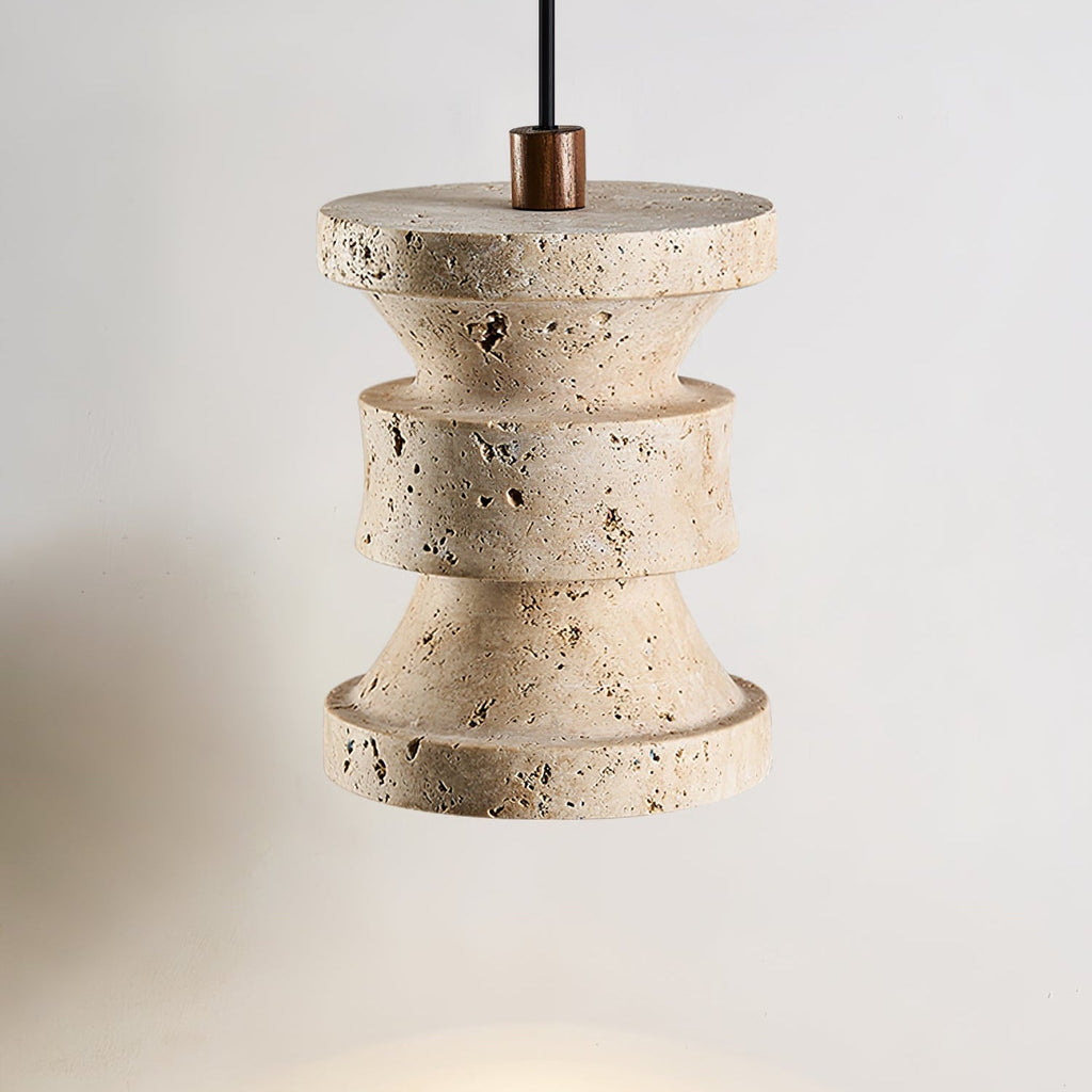 Ardelle Travertine Pendant Lamp