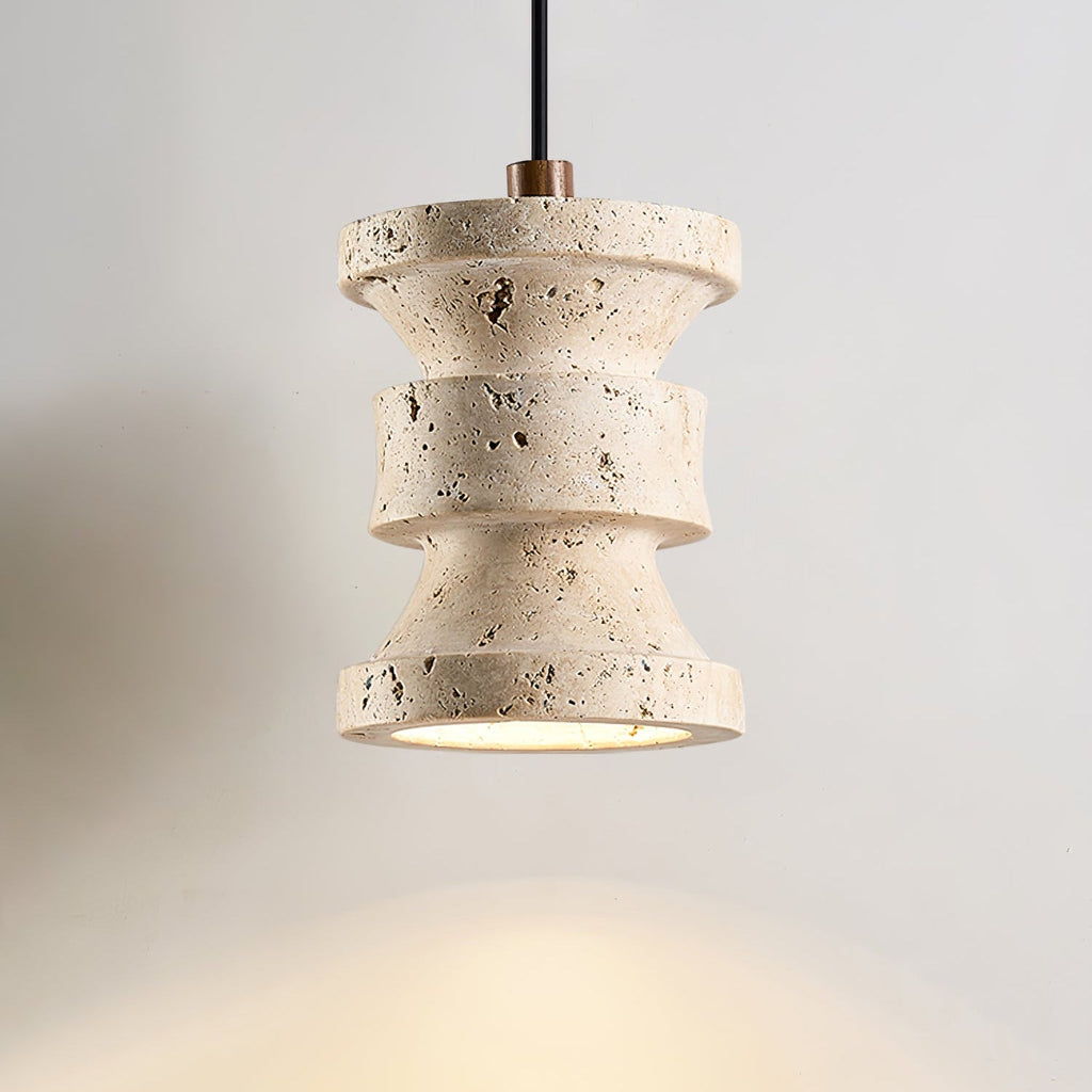 Ardelle Travertine Pendant Lamp
