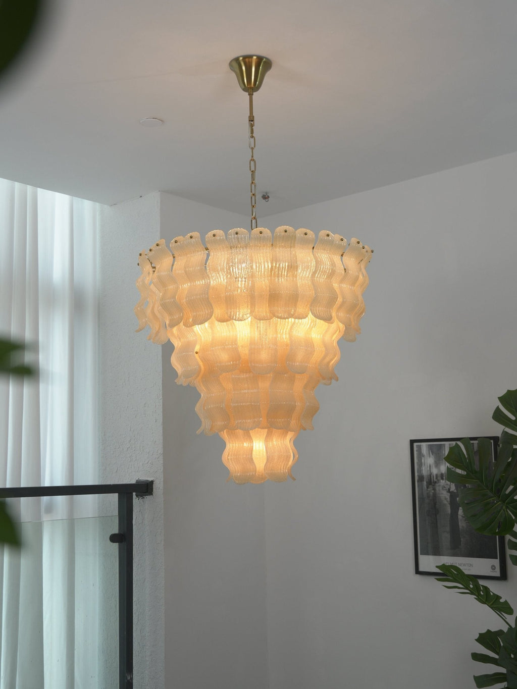 Pollensa Glass Chandelier