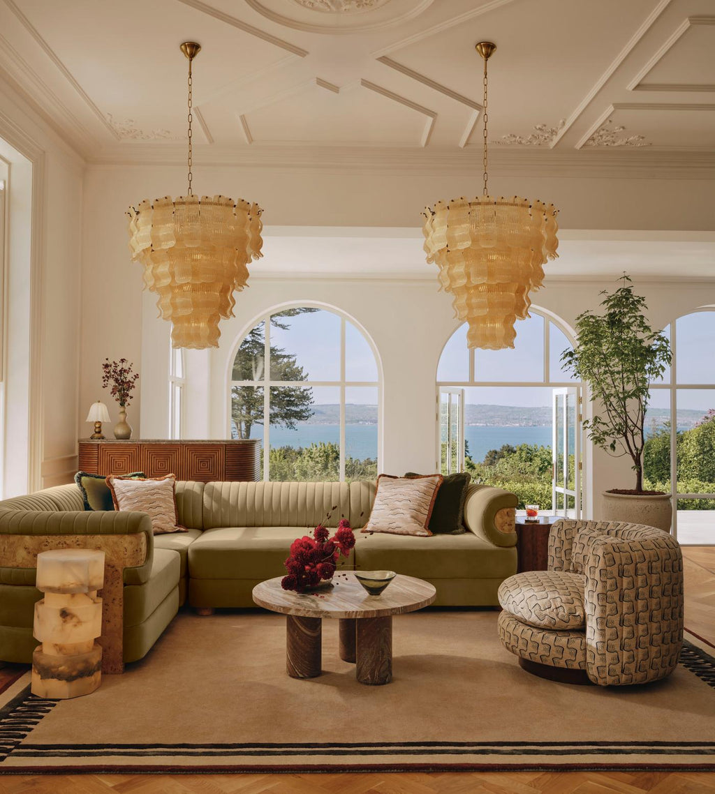 Pollensa Glass Chandelier