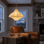 Aurielle Silk Pavilion Pendant Lamp