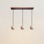 Cassia Travertine Pendant Light