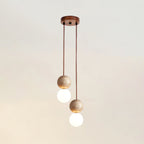 Camille Travertine Pendant Light