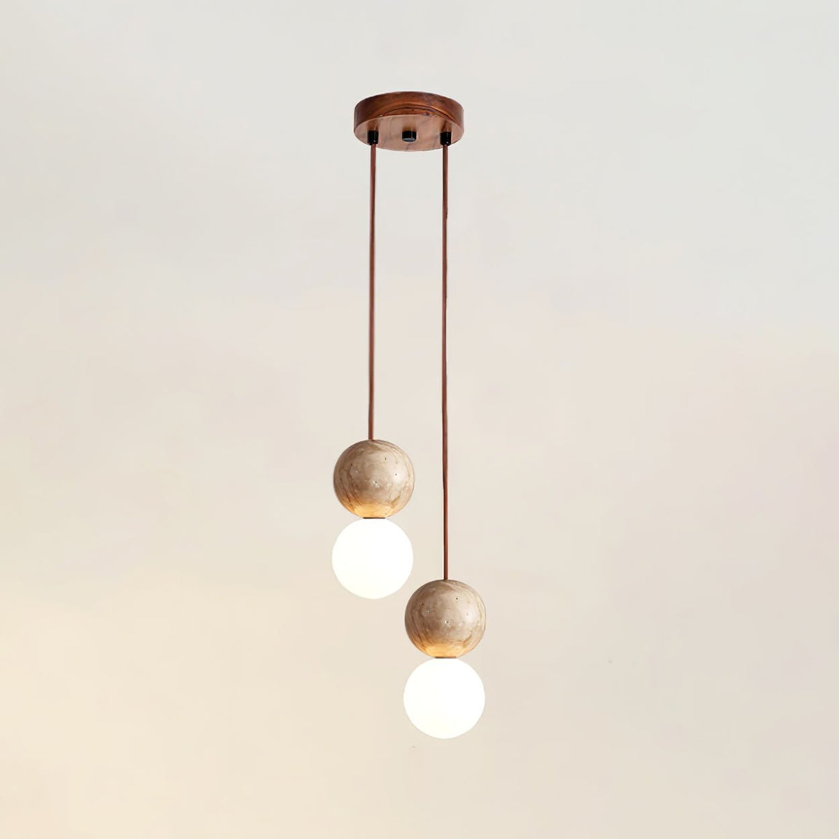 Camille Travertine Pendant Light
