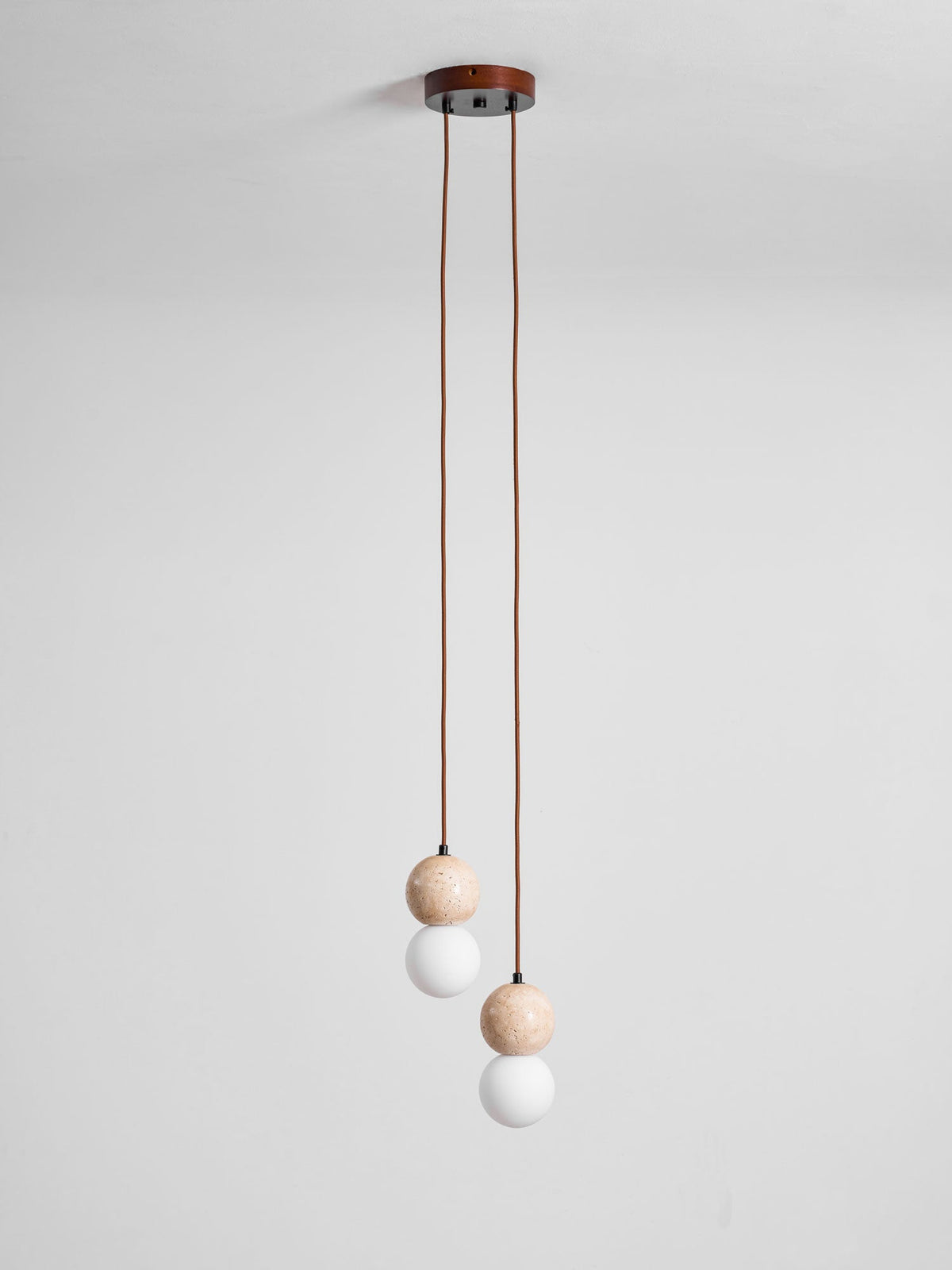 Camille Travertine Pendant Light