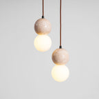 Camille Travertine Pendant Light