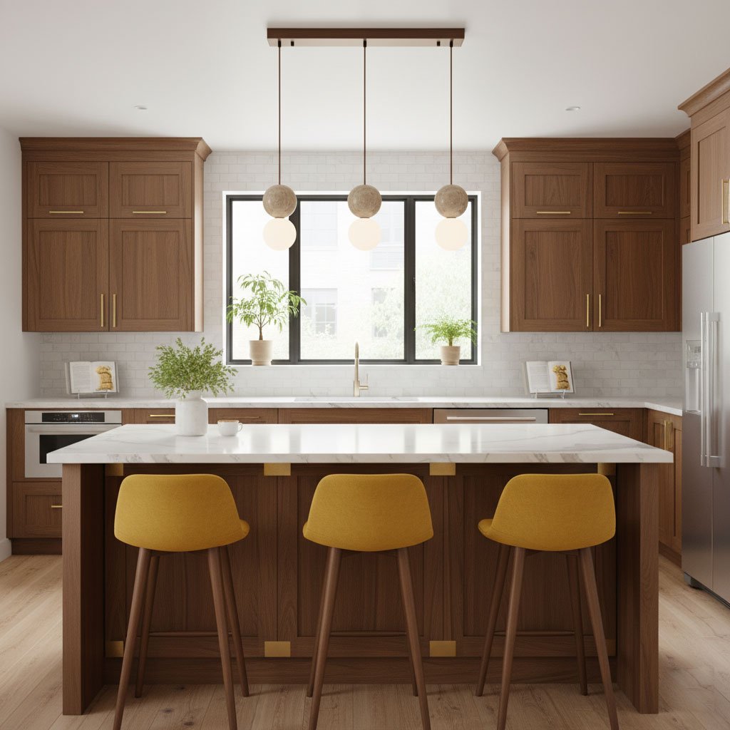 Camille Travertine Pendant Light