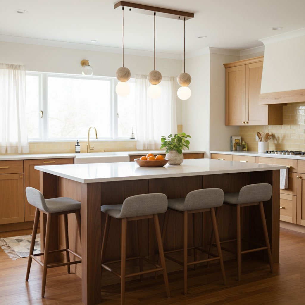 Camille Travertine Pendant Light