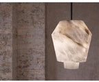 Elvian Alabaster Pendant Light