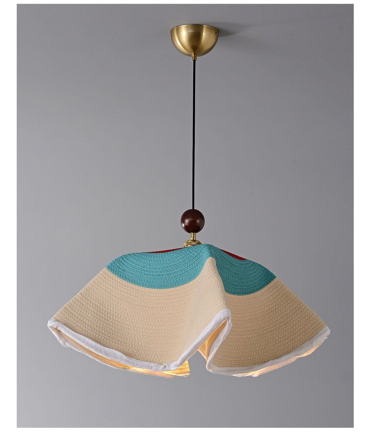 Floral Weave Pendant Lamp