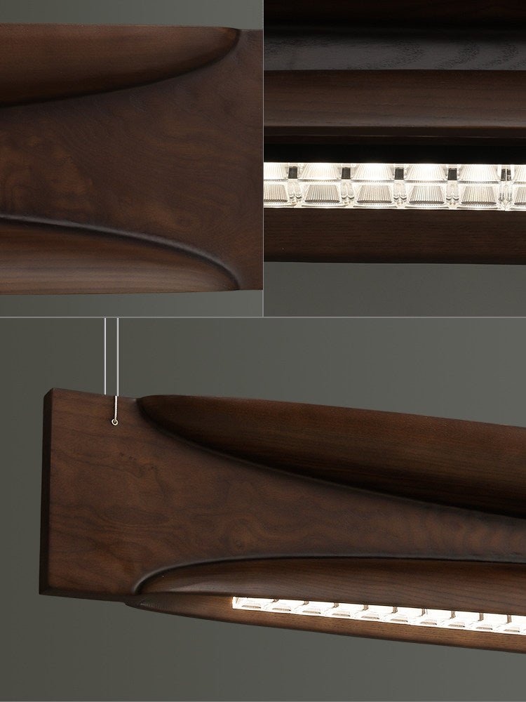 Arcadia Wave Linear Pendant Lamp