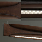 Arcadia Wave Linear Pendant Lamp