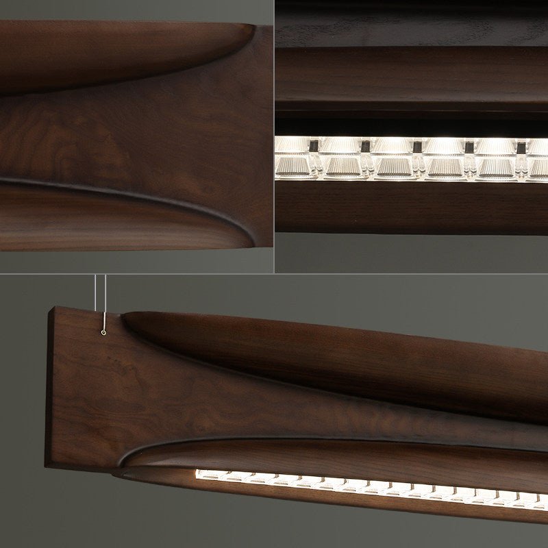 Arcadia Wave Linear Pendant Lamp