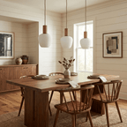 Elowen Fluted Opal Pendant Lamp