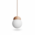 Elowen Fluted Opal Pendant Lamp