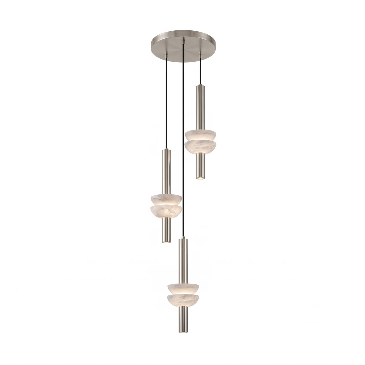 Alabaster Column Pendant Lamp