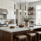 Alabaster Column Pendant Lamp