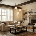Alabaster Column Pendant Lamp