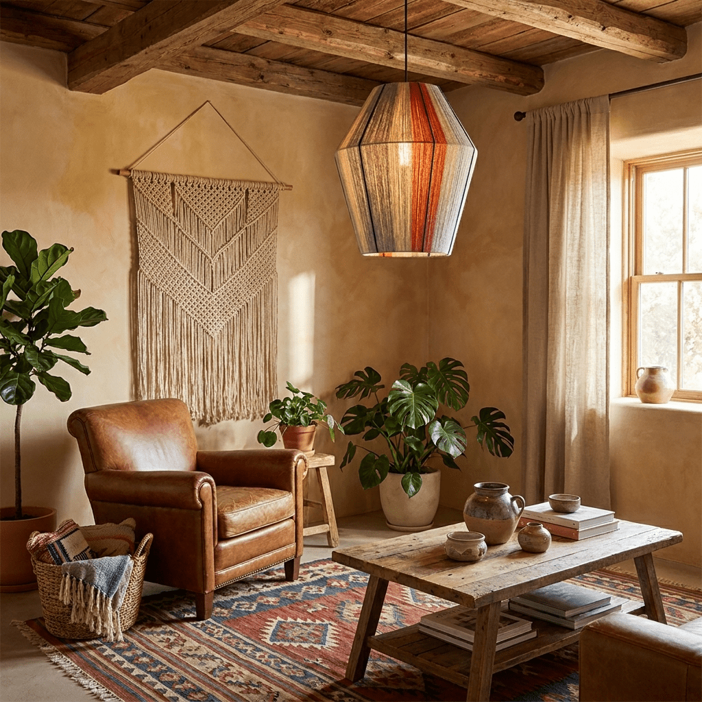 Hand-Wound Lantern Pendant Lamp