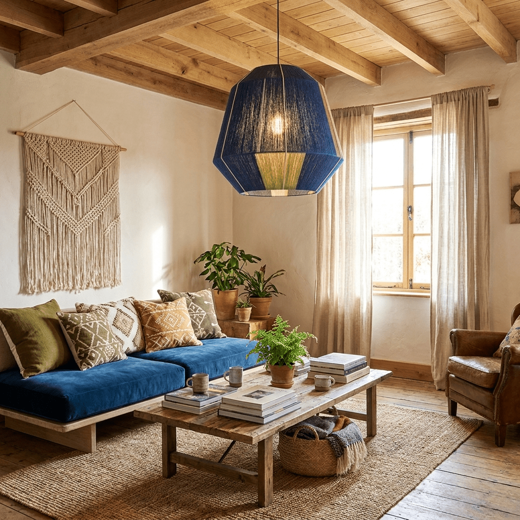 Hand-Wound Lantern Pendant Lamp