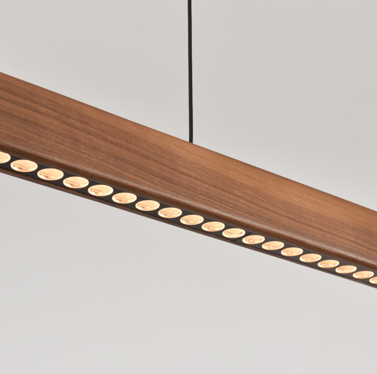 Wood Linear LED Pendant Light