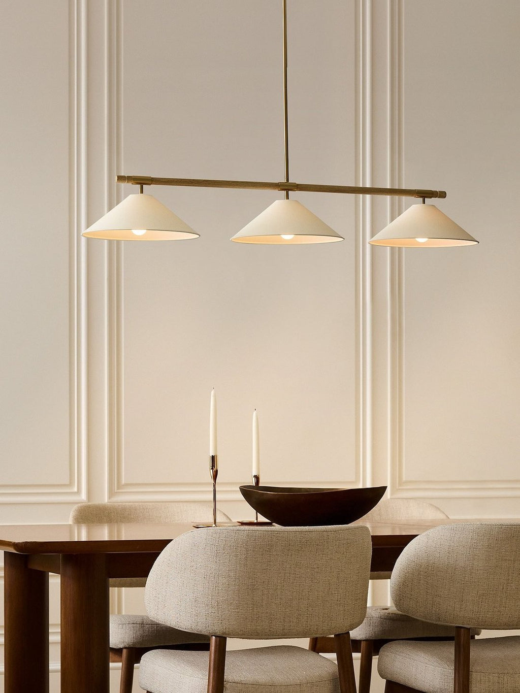 Cone Linear Chandelier