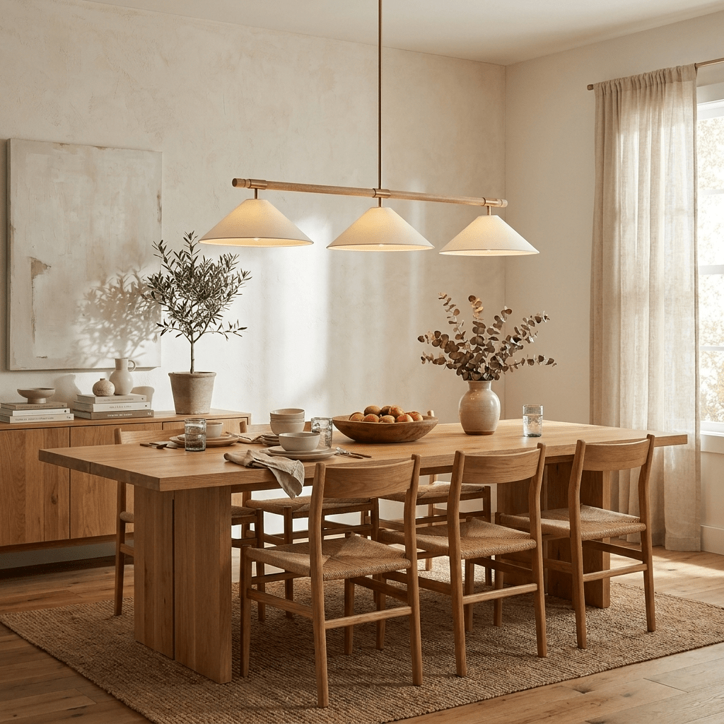 Cone Linear Chandelier